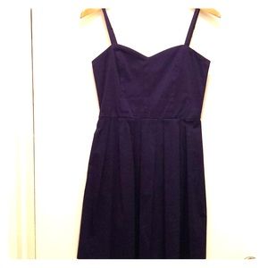 Aqua brand, Purple pleated dress. Great condition!